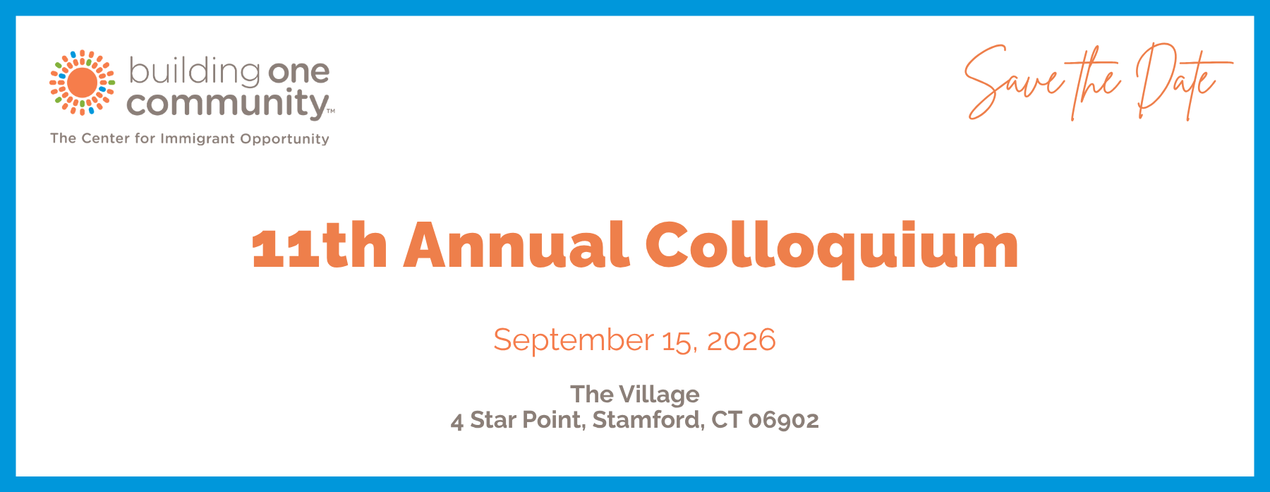 11th Annual Colloquium